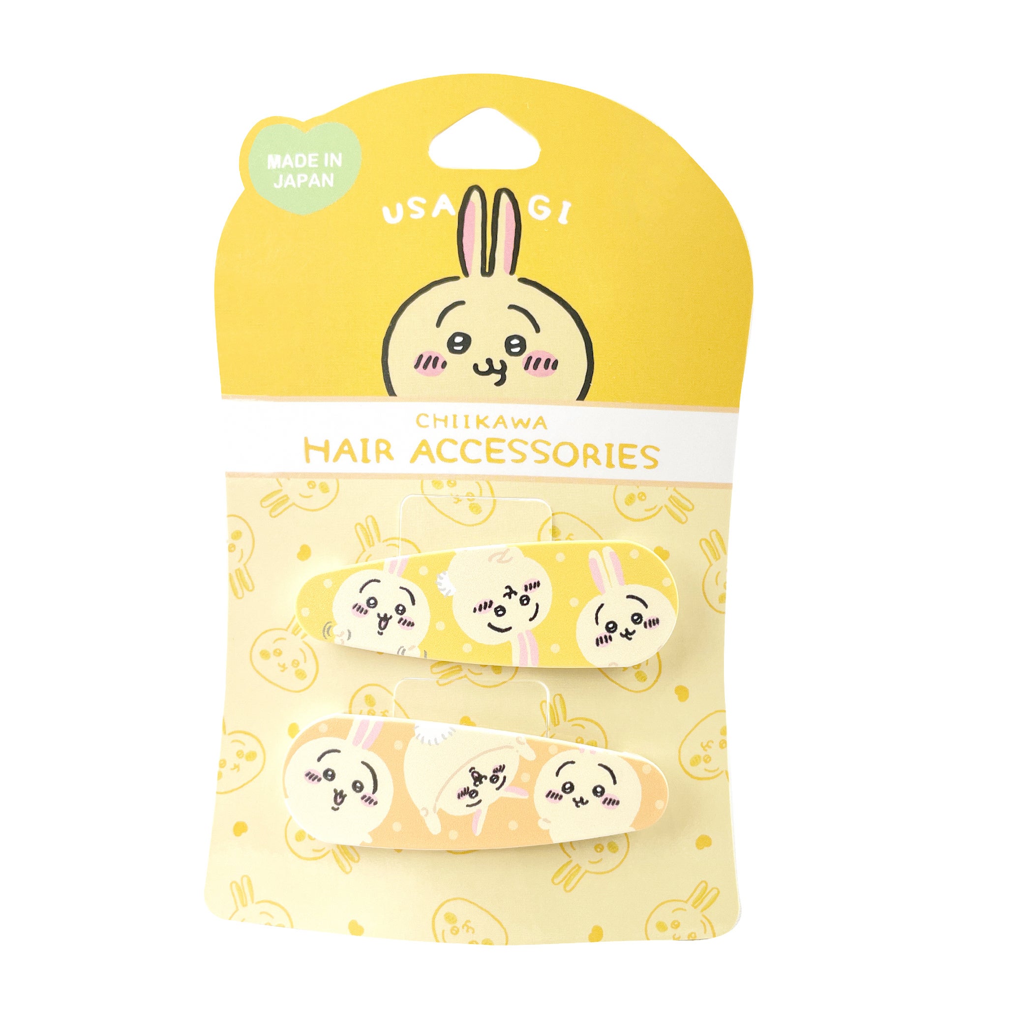 スリーピン 2P うさぎ 本体サイズ W54xH17(mm) 440円（税込価格）