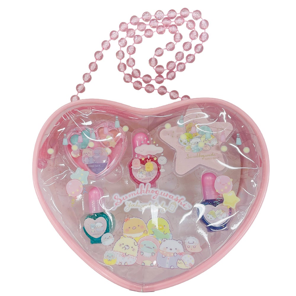 すみっコぐらし」とおしゃれが楽しめるショルダーバッグコスメ