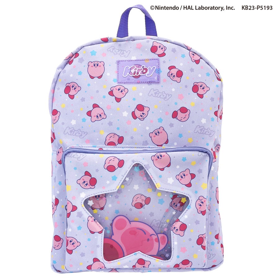 「KI&nbsp;クリアポケットリュック〈星のカービィ&nbsp;PL〉」