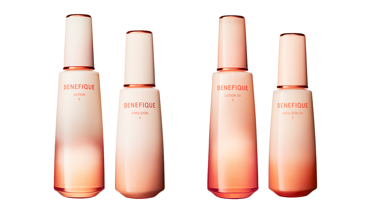 肌・からだ・心、すべてをうるおす、ベネフィークから。なりたい肌に