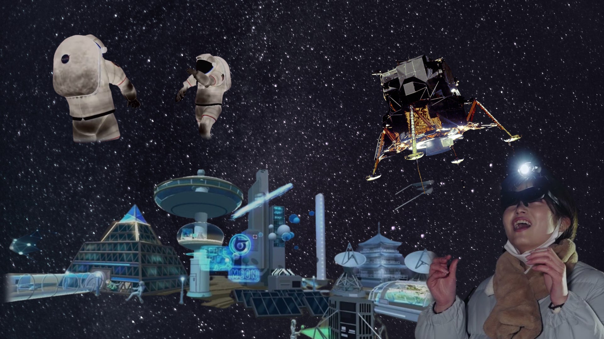 “星取県”の夜空と未来の月面を体験。鳥取砂丘で「星空観測&月面ARナイトツアー」が復活!