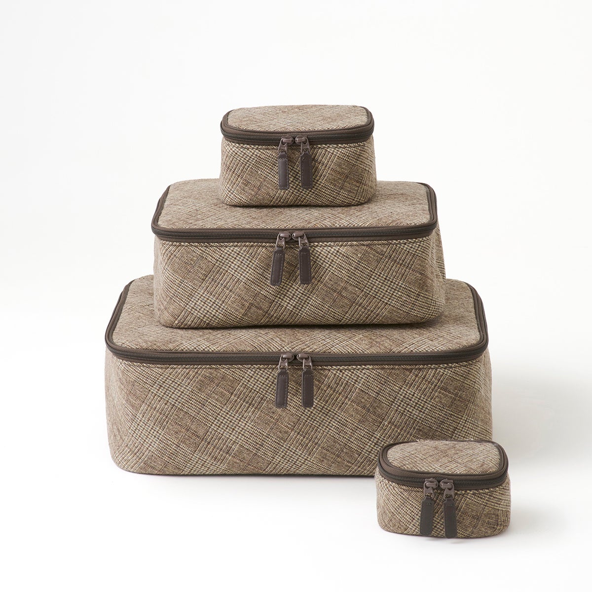 新品Hotel like interior ホテルライクインテリア　ポーチ 4個 HOTEL LIKE INTERIOR Diamond Quilt Pouch / ホテルライク