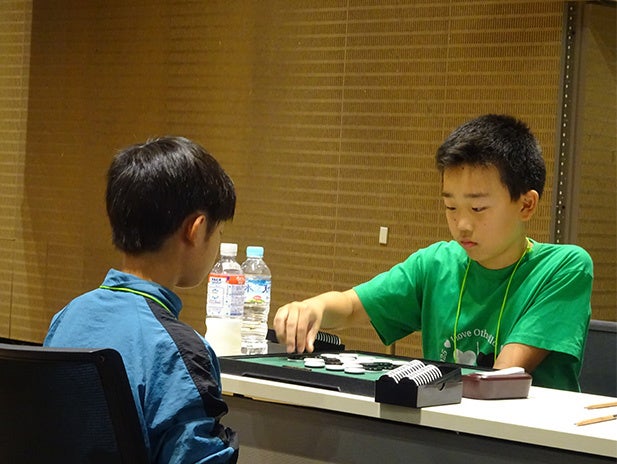 オセロ小学生GP2連覇!葛原誠人さん、世界へ! オセロ小学生GP2連覇!葛原誠人さん、世界へ!