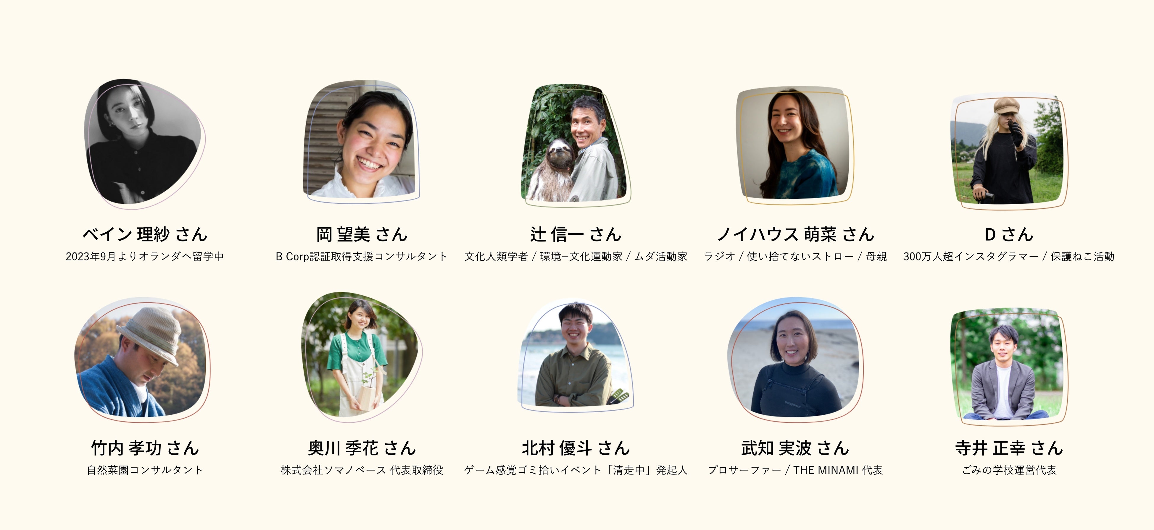 ▲プロジェクトパートナーのみなさま（一部）