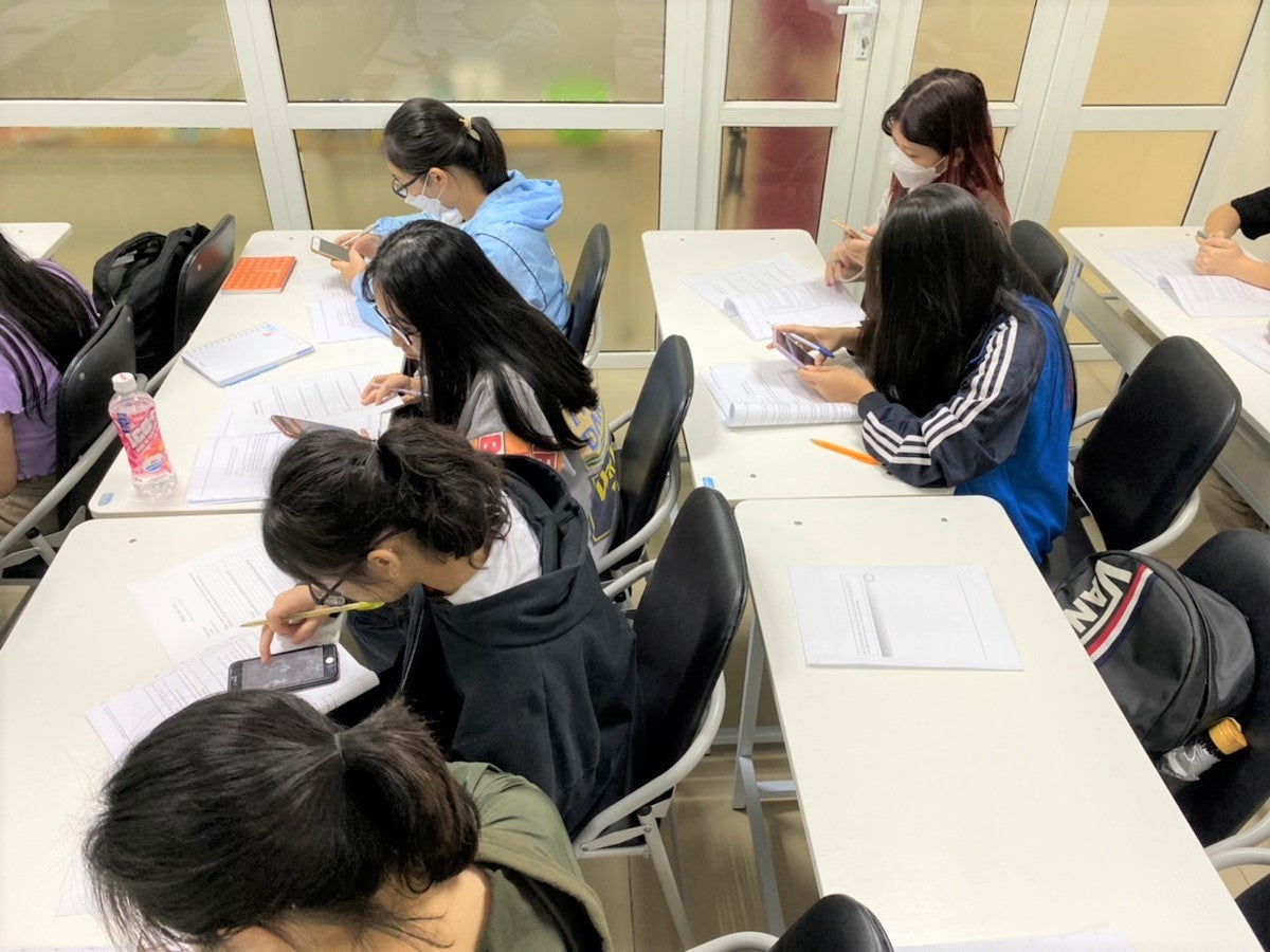 先日行った第一回講義の様子