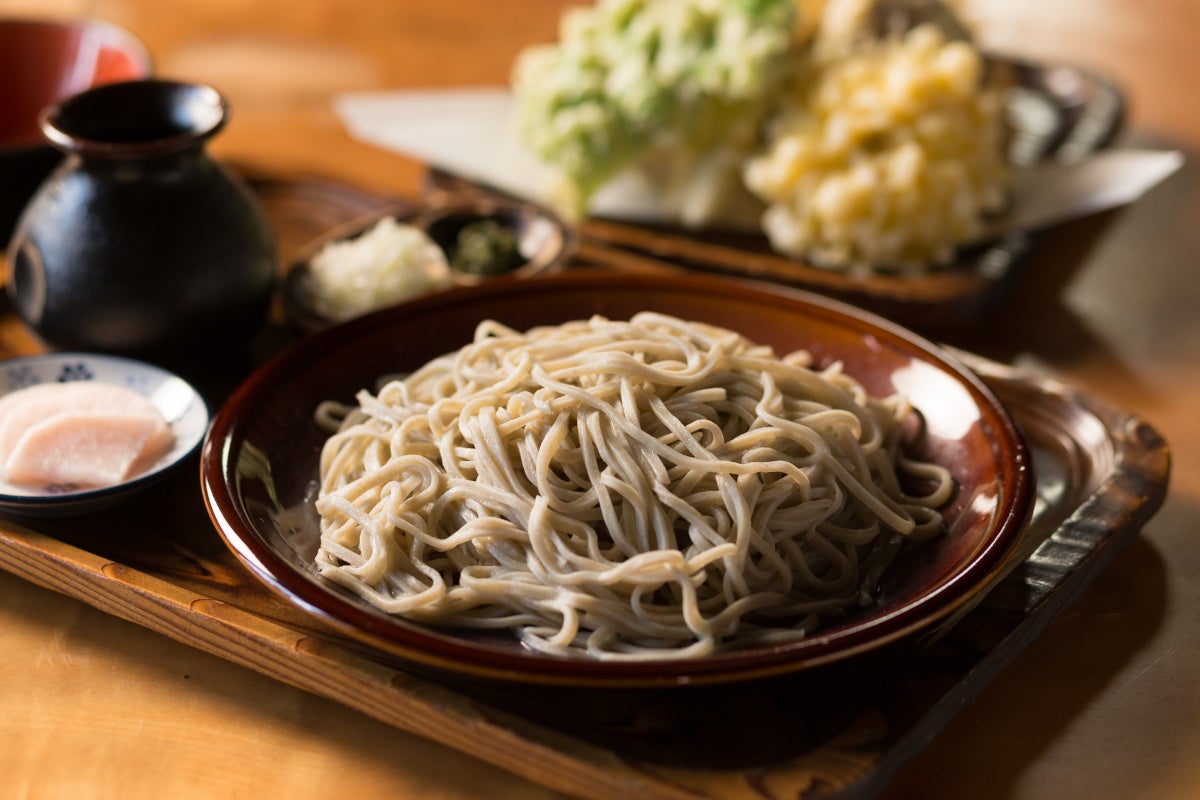宿場町の頃から名産品である蕎麦