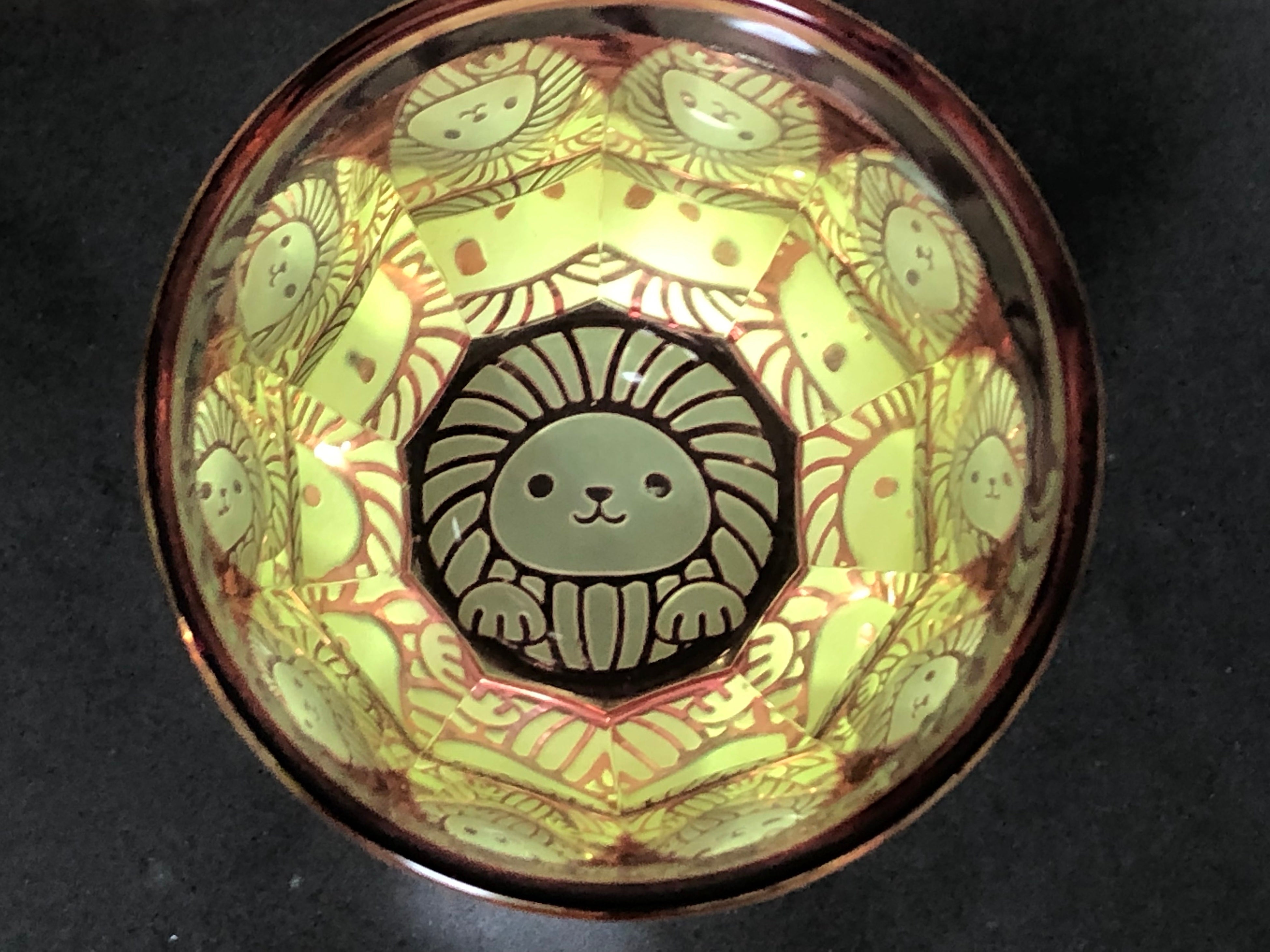 日本酒を入れた状態を入れた状態