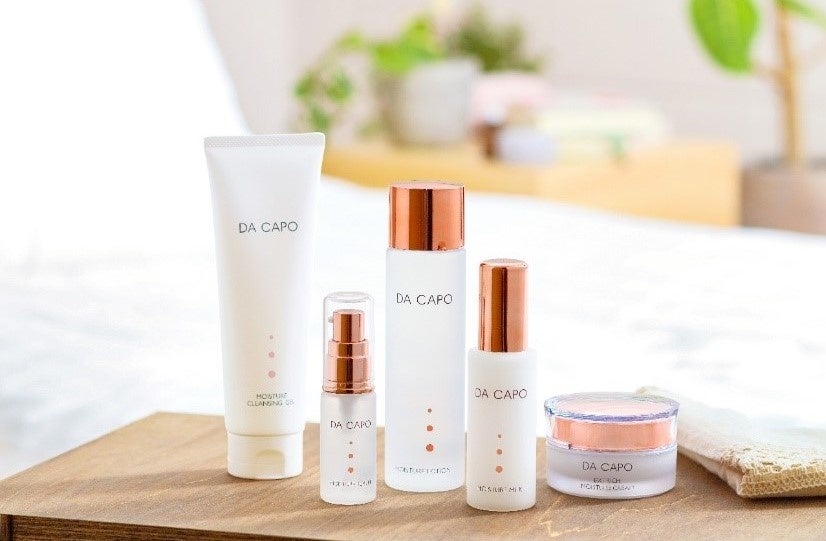 AGCグループの北海道曹達、敏感肌向け化粧品ブランド『DA CAPO』の自社