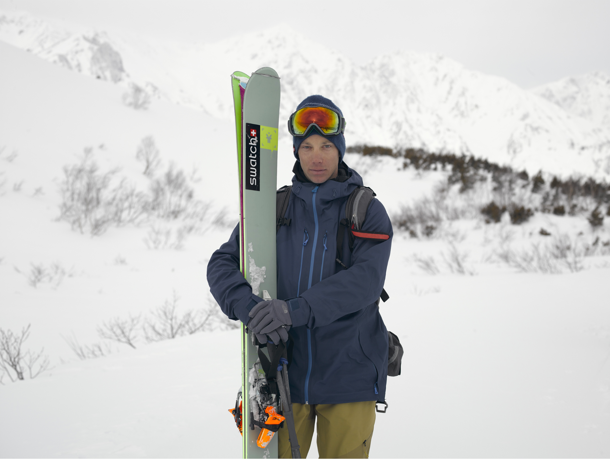 スポーツ AIRWALK 迷彩柄スキー フリースタイルバインディング