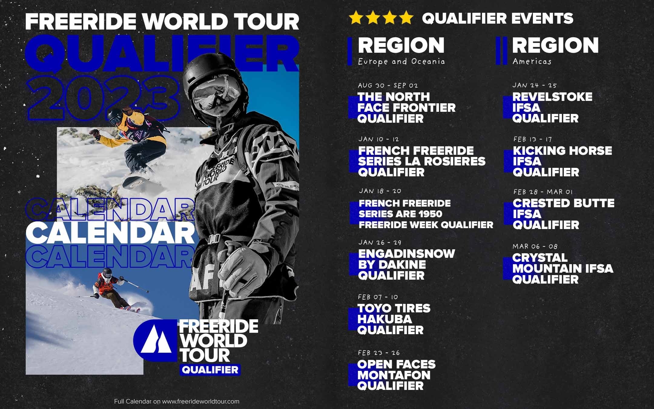 世界最高峰のフリーライド大会 Freeride World Tour、FWT23の
