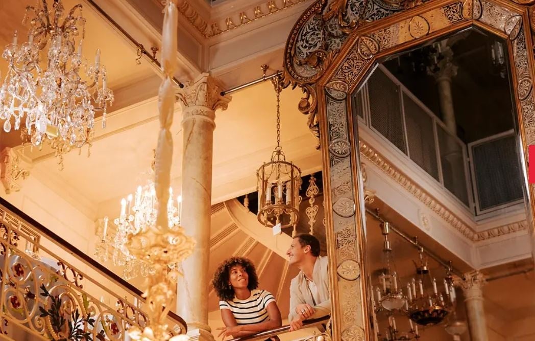 J. & L. ロブマイヤー本店。鏡は万博に出店された品©WienTourismus／Peter Bauer