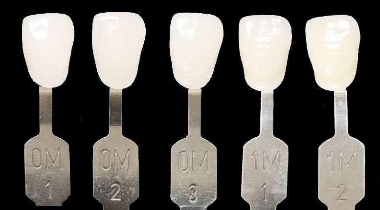 ハリウッドスマイルの白さ