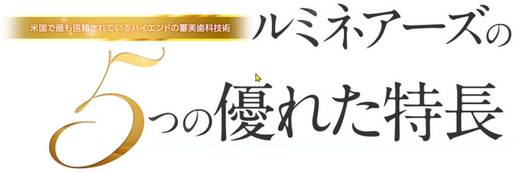 ルミネアーズの5つの優れた特徴