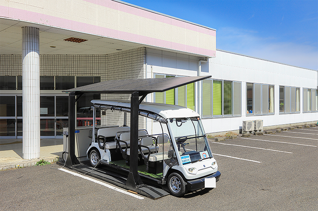 T-PLAN製の給電設備を使用