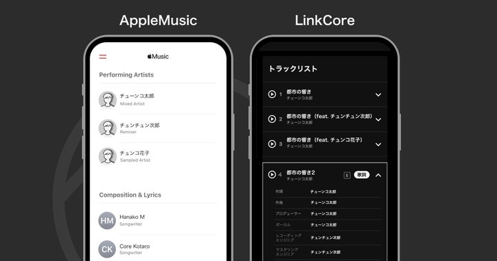 TuneCore Japan、配信リリースで詳細な楽曲クレジット記載に対応 | チューンコアジャパン株式会社のプレスリリース