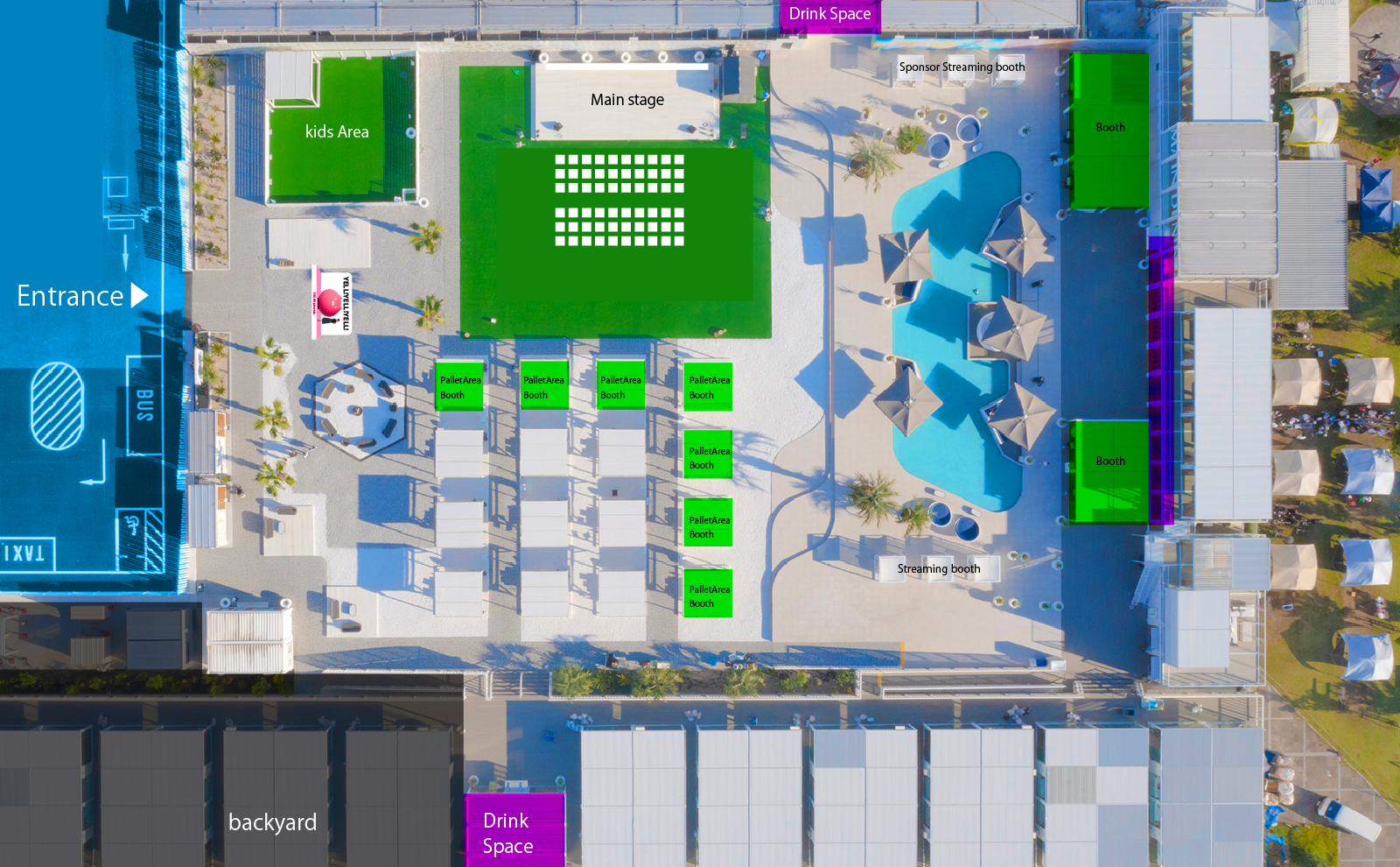 ブースレイアウト図