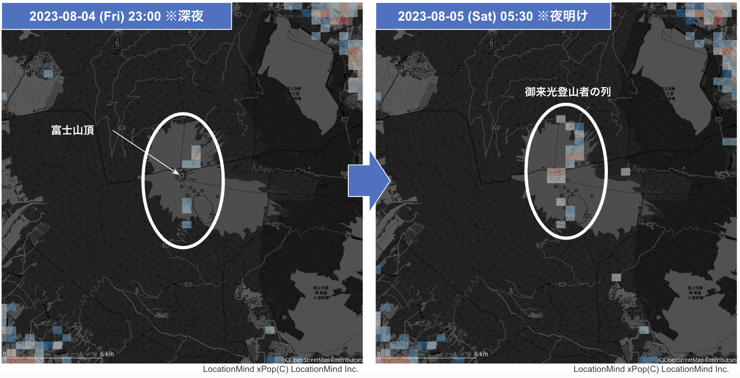 図1　富士山頂の様子