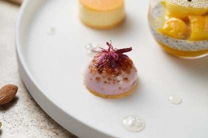 カシスとアサイーのシブーストアマランサス