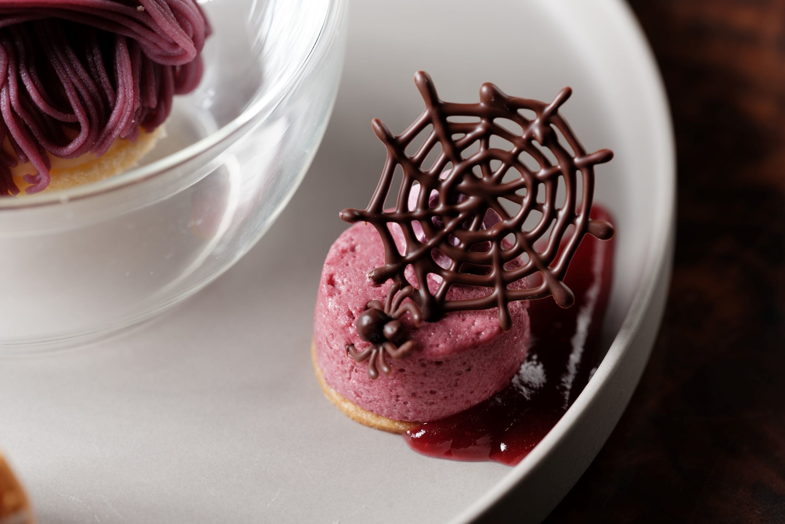 蜘蛛の巣ムース