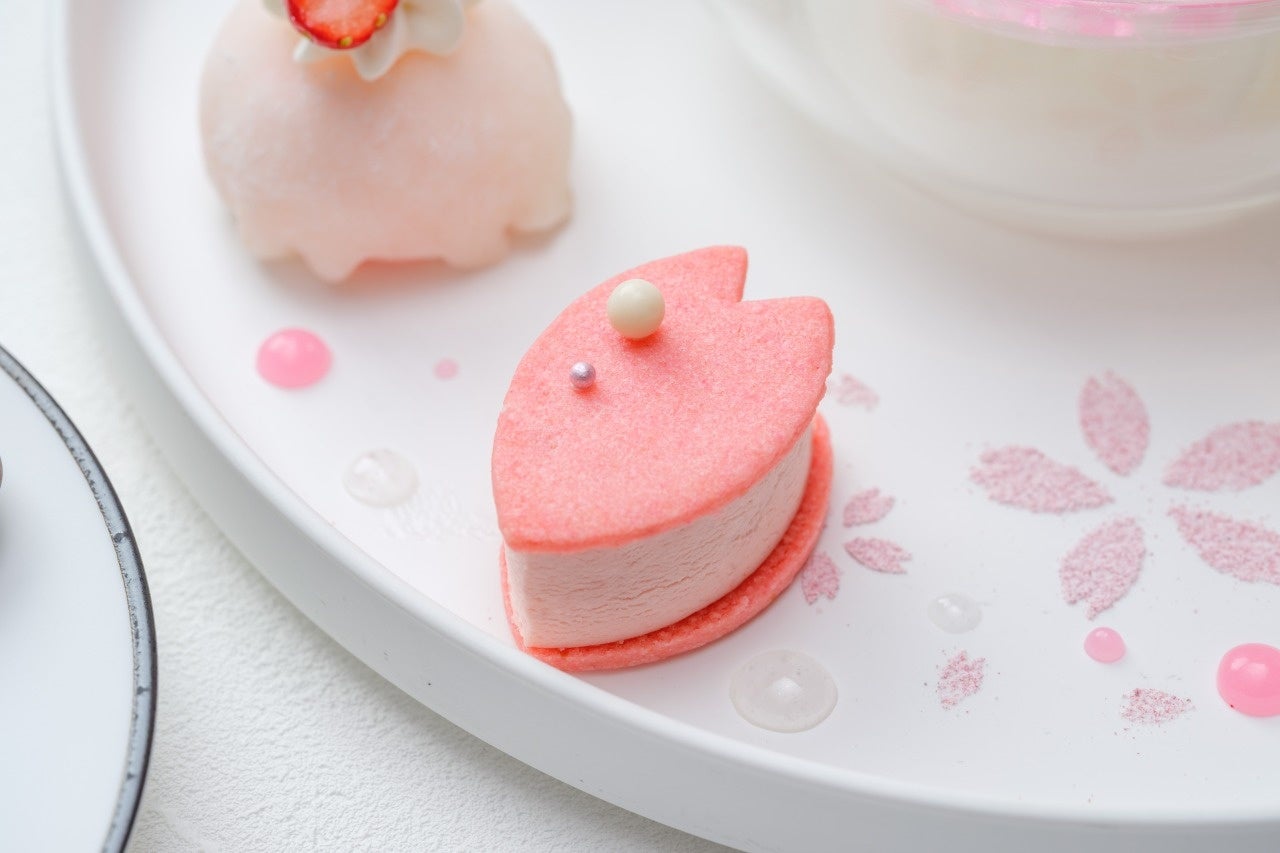 桜アイスサンドクッキー
