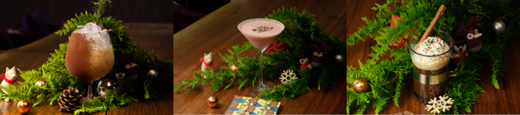 ジンジャーブレッドピニャコラーダ　　　　　ロイヤルクイーン　　　　　　　　　ショコラータ