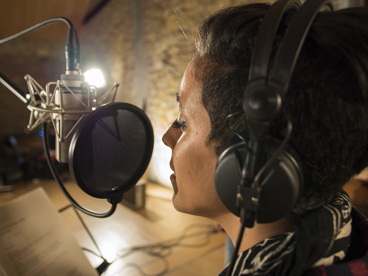 ボーカル録音での使用例