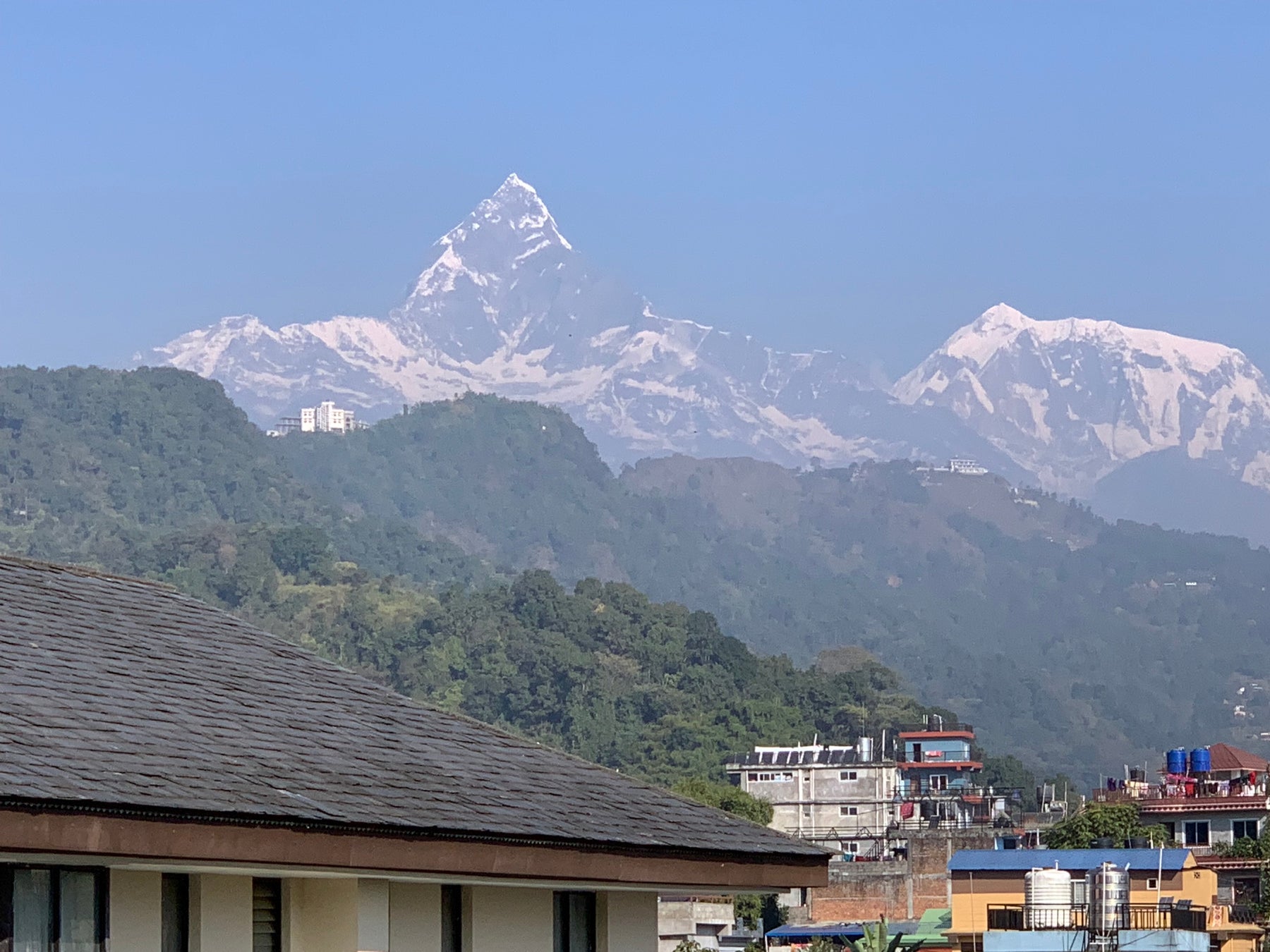 ポカラからの眺め