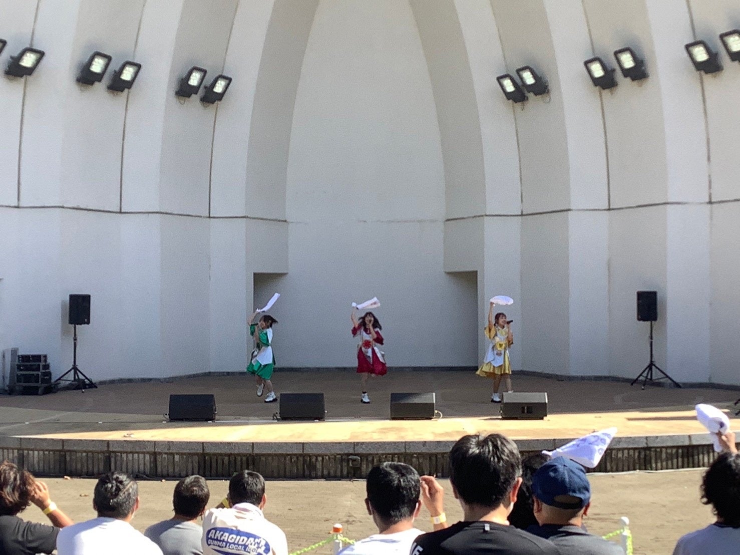 福島県でのライブの様子