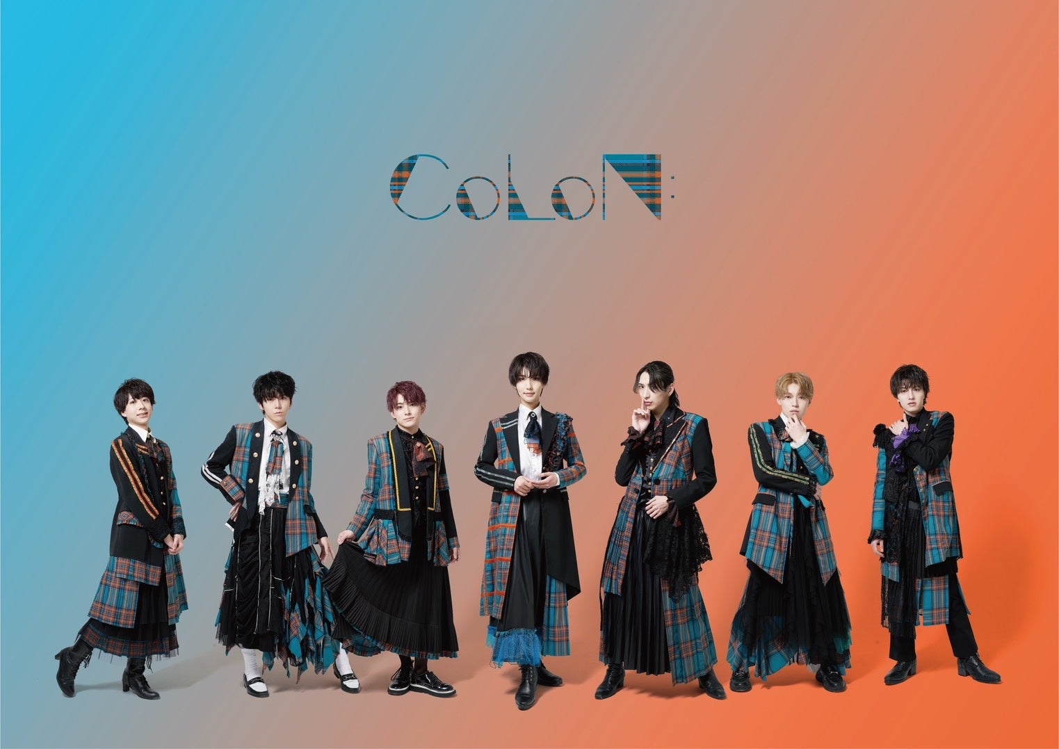 FRUiTS 原宿スタイル写真集/ 6冊セット 六八風呂敷（#136 黒多彩）68cm ｜小倉織｜小倉 縞縞 【公式