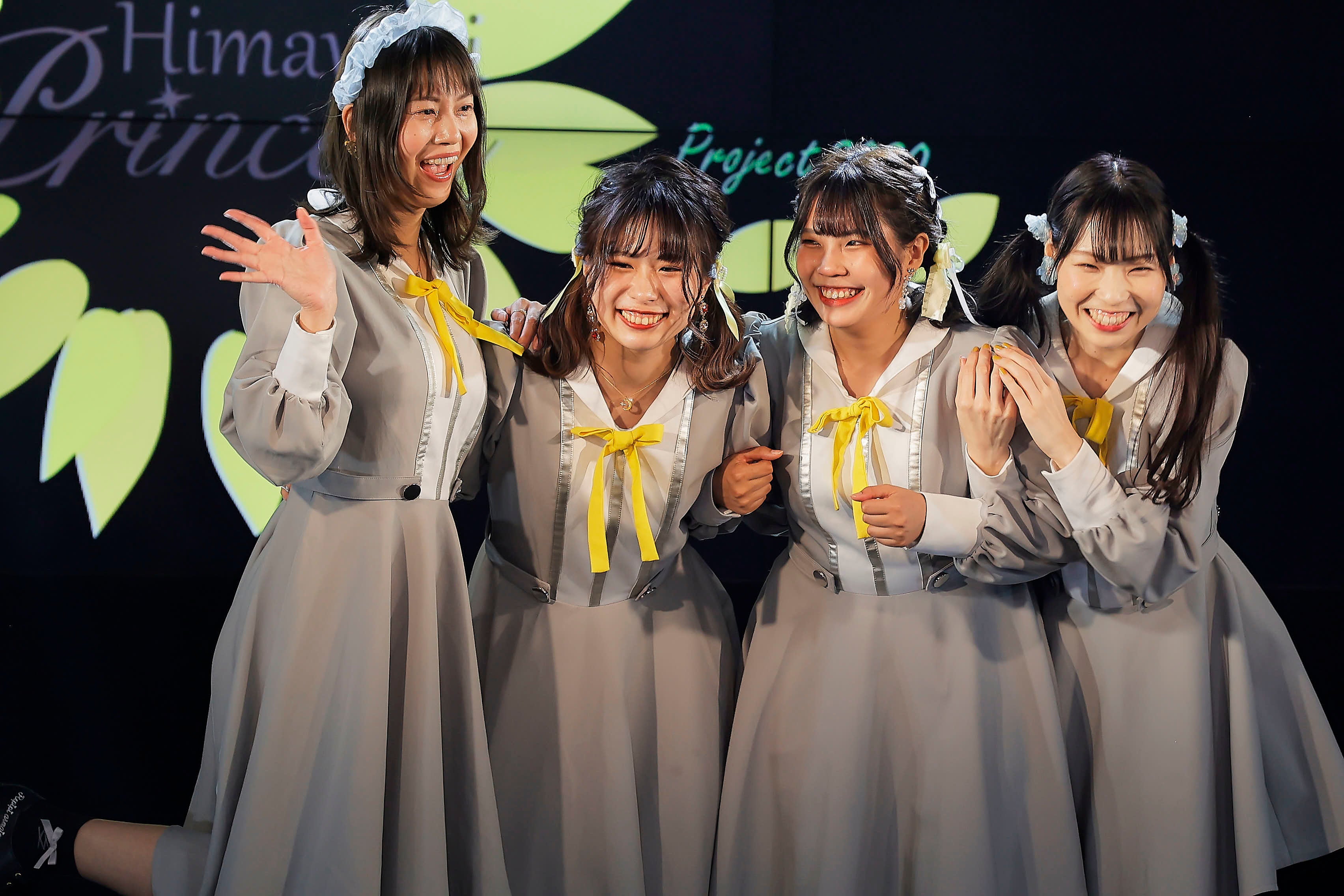 タレントチーム4名もファッションショーを盛り上げた