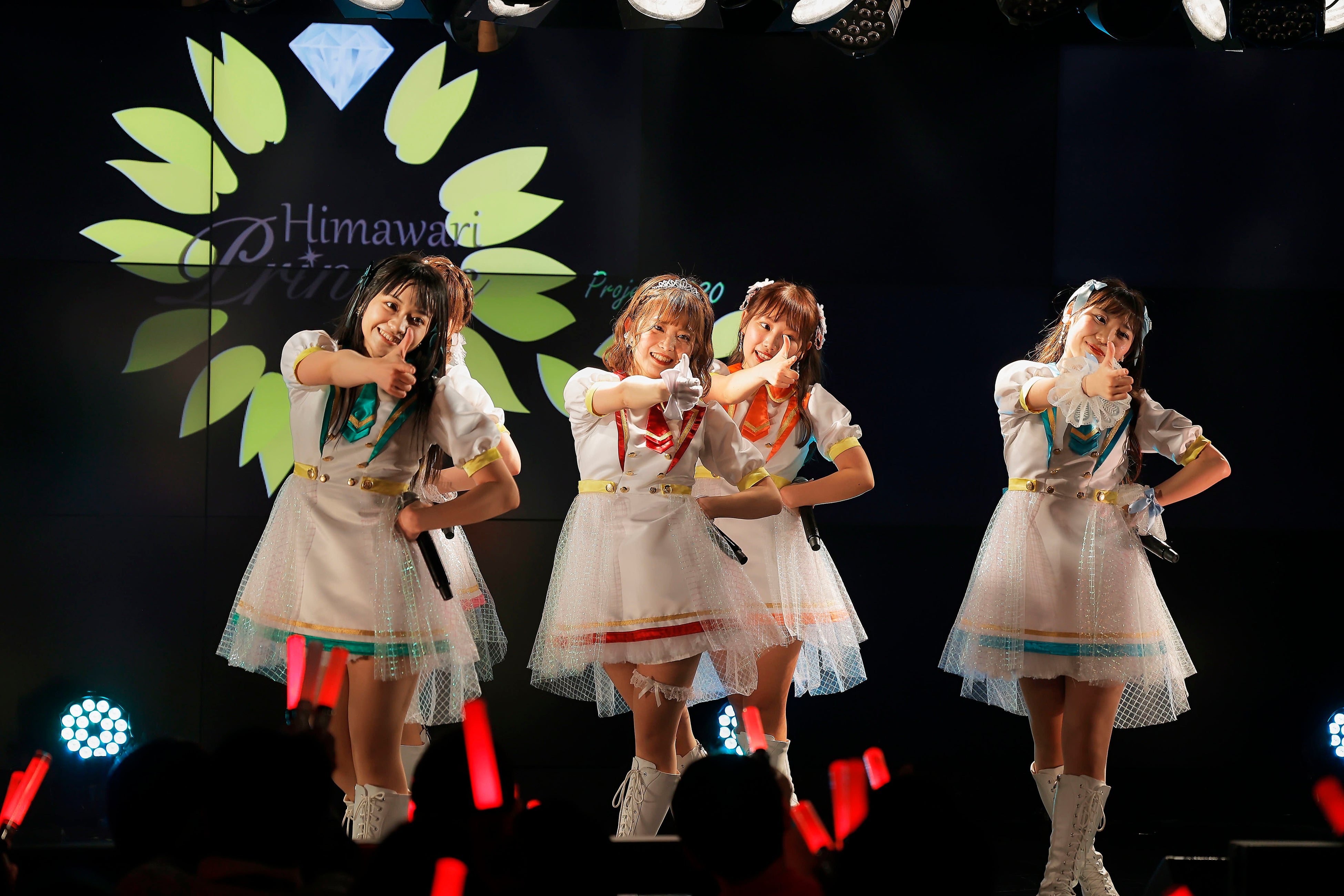 ライブとファッションショーの融合はひまプリならでは