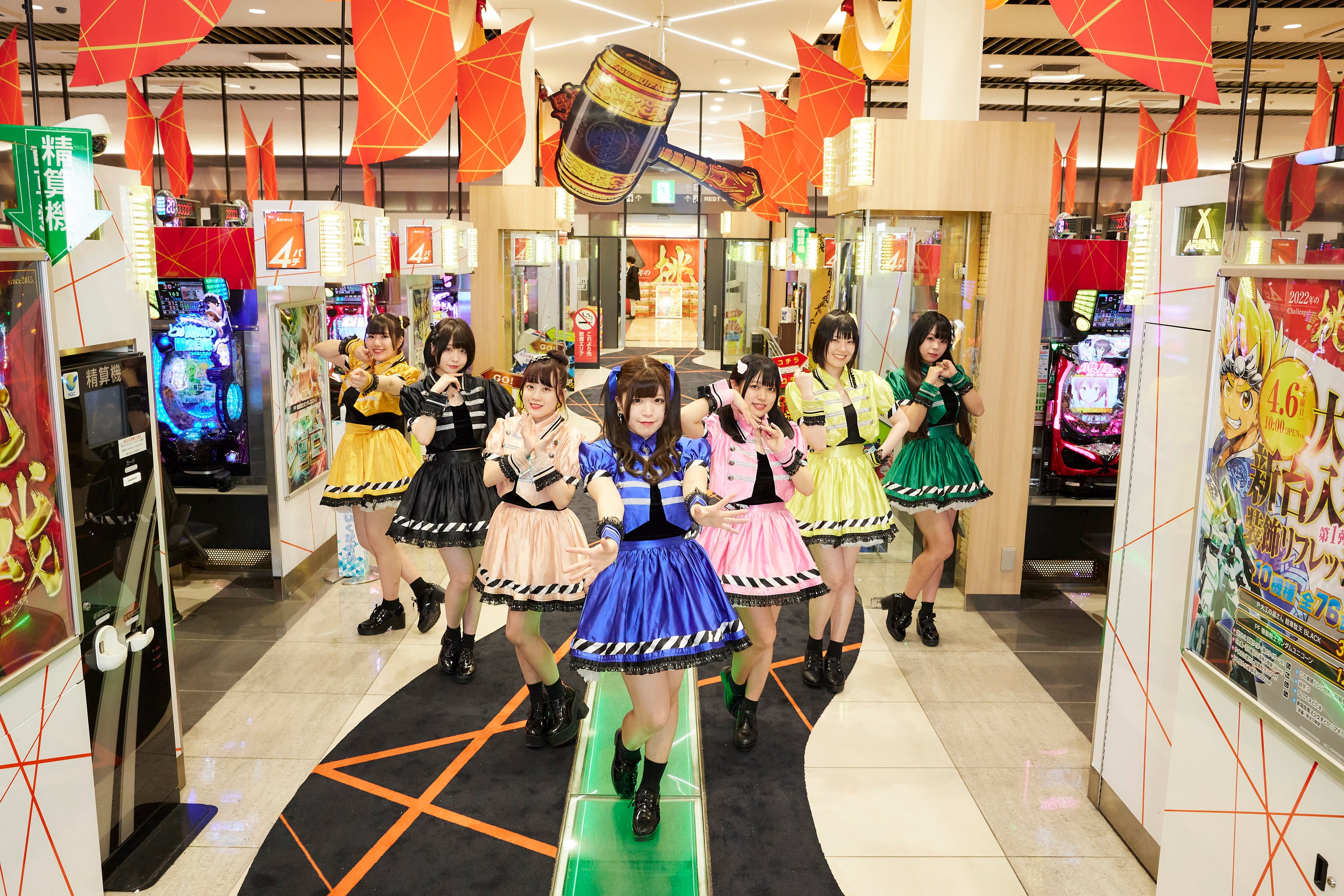 Dreaming Dreamの撮影場所はパチンコ店