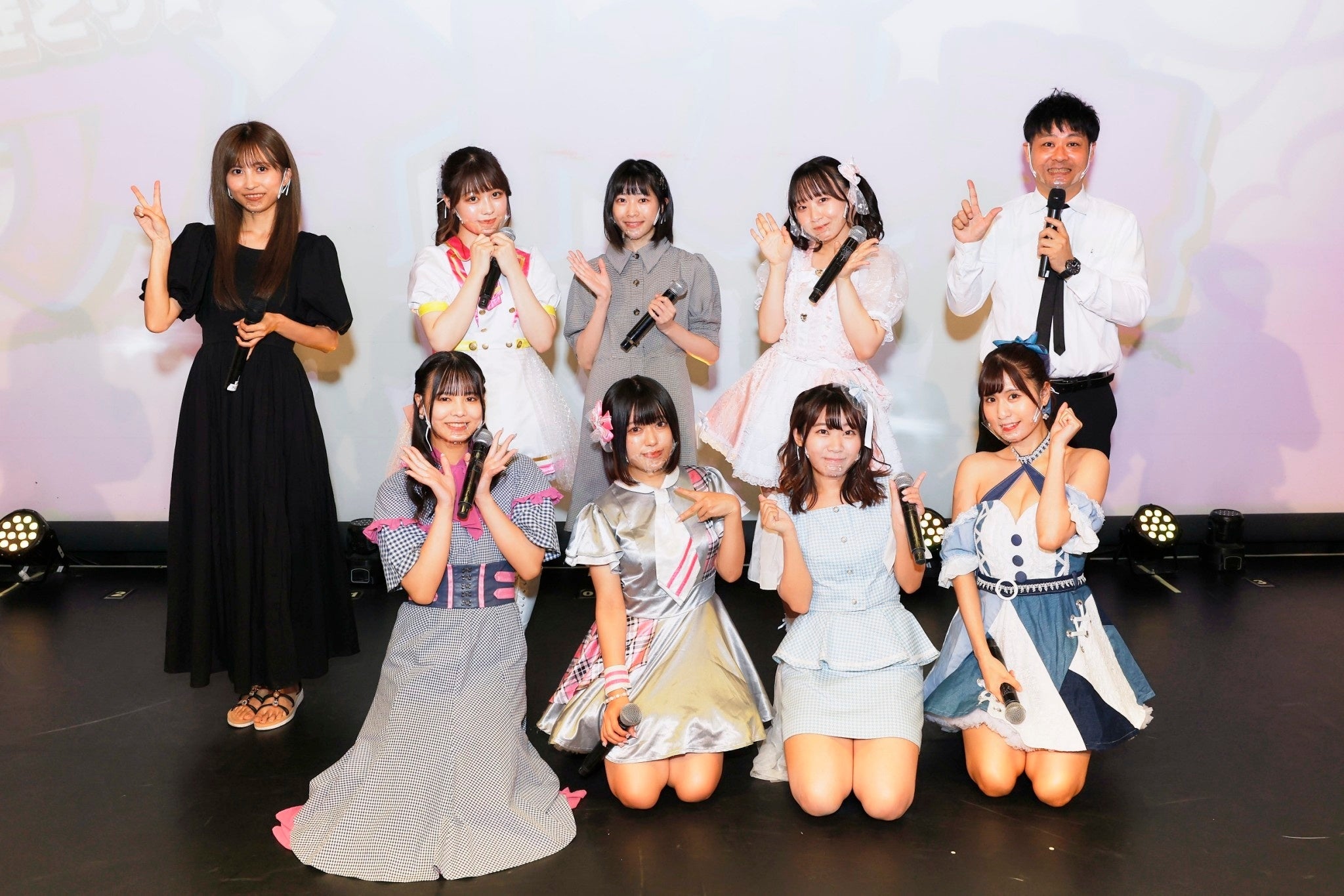 7月11日の楽遊アイドルフェスでは掲載アイドルが大集合