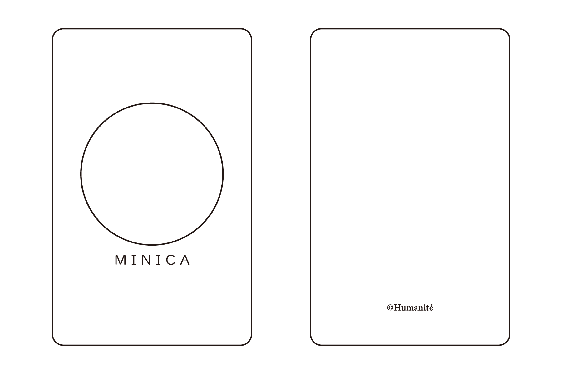 Humanité  絵カード SAMPLE