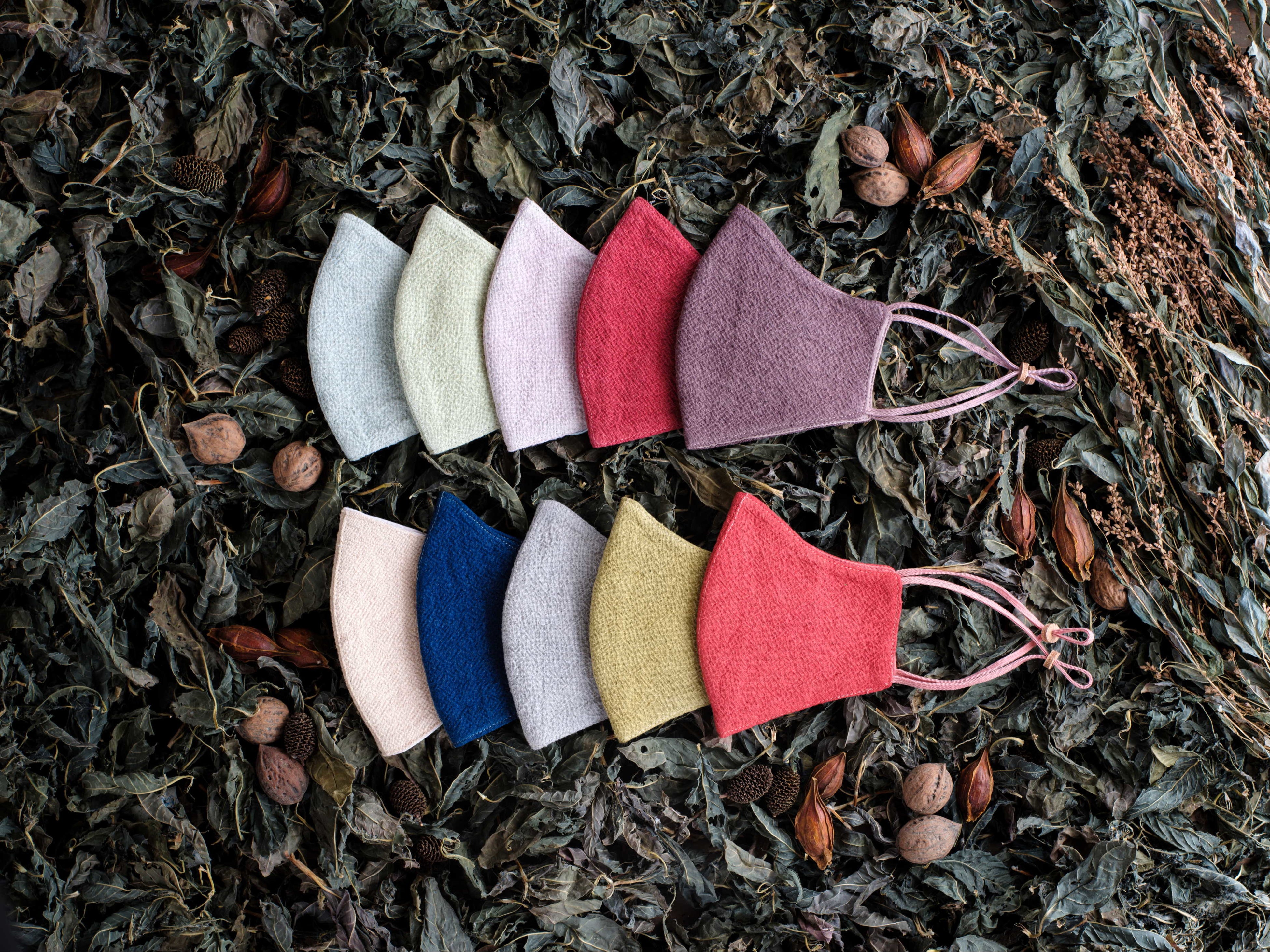 奈良・吉野の染織工房空蝉さんはリアル参加を断念。半リアル形式に挑戦。