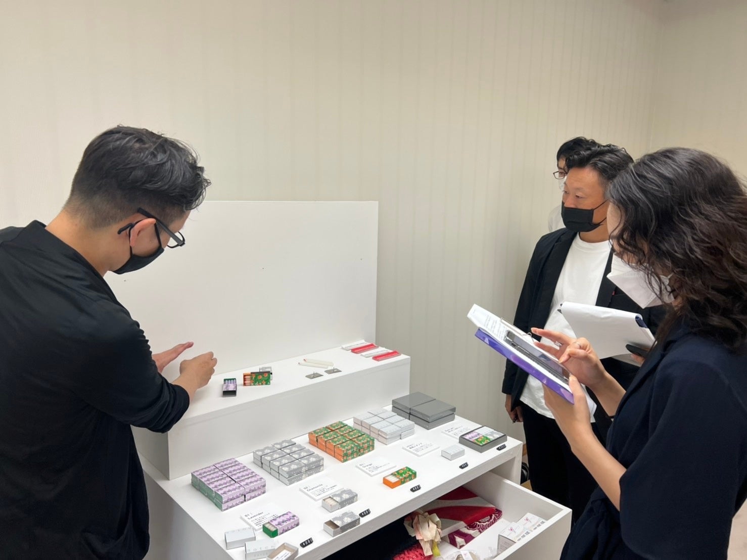 どこに何を置けばいいのか、事前に検討・指導を行います。