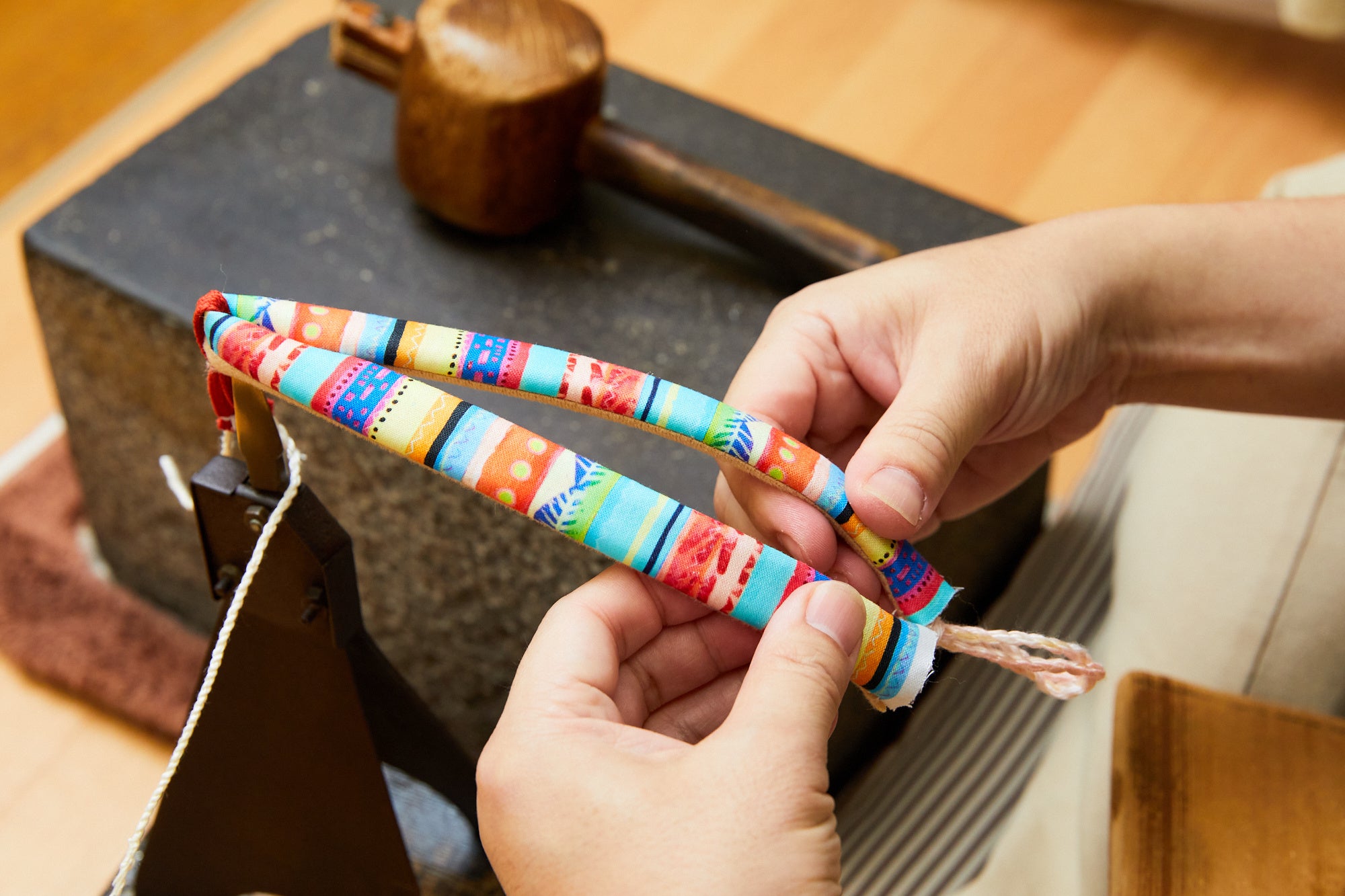 出展社例｜東京唯一の鼻緒職人の技