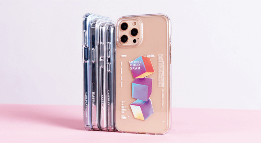 nqrse スマホケース iPhone13(ピンク)