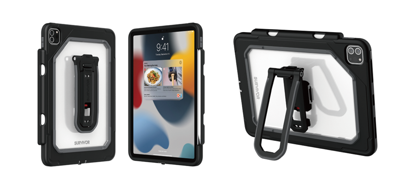 タブレットケースに必要なあらゆる機能を備えた耐衝撃ケースの決定版