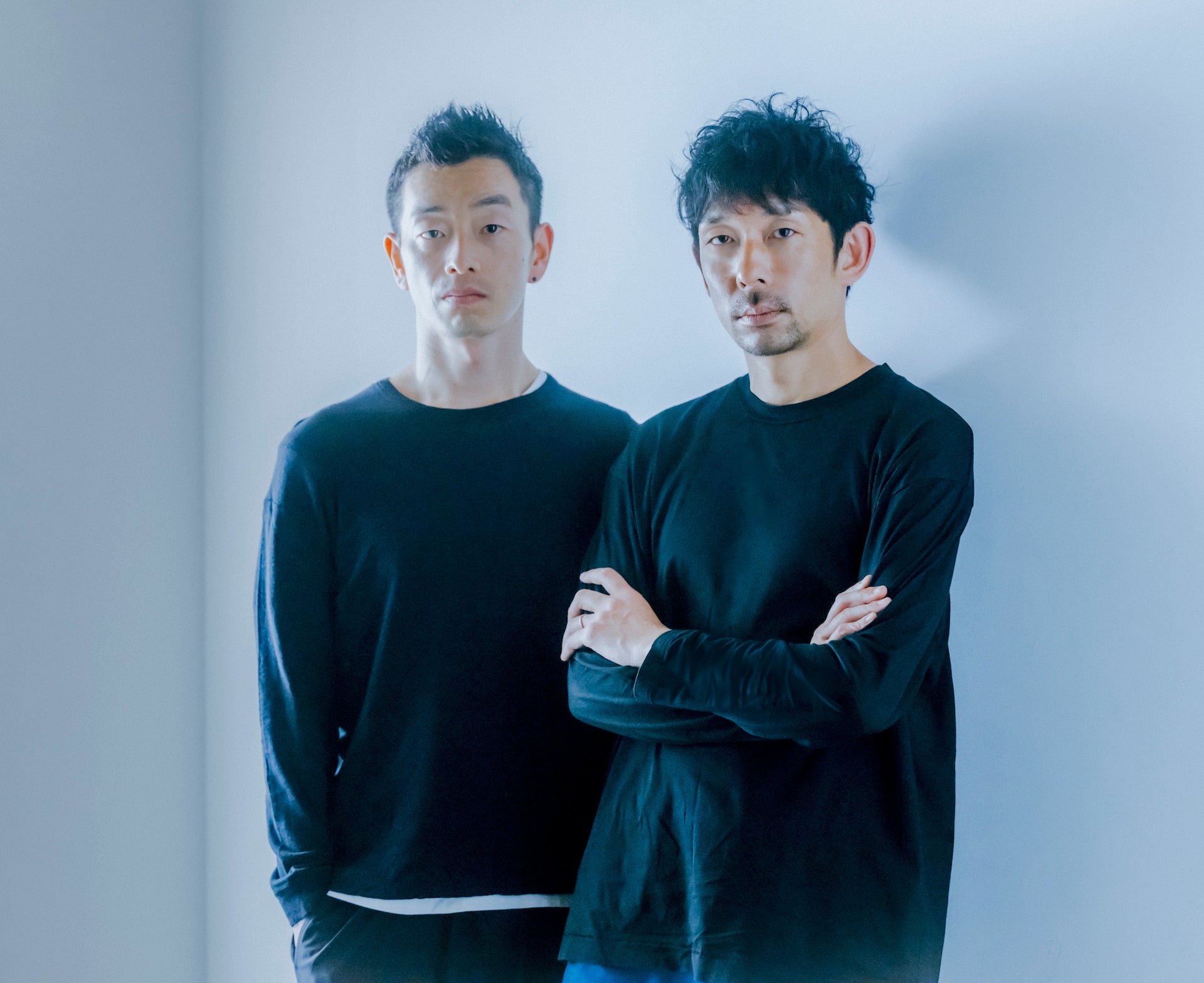 we+&nbsp; 林登志也(左)と安藤北斗(右)