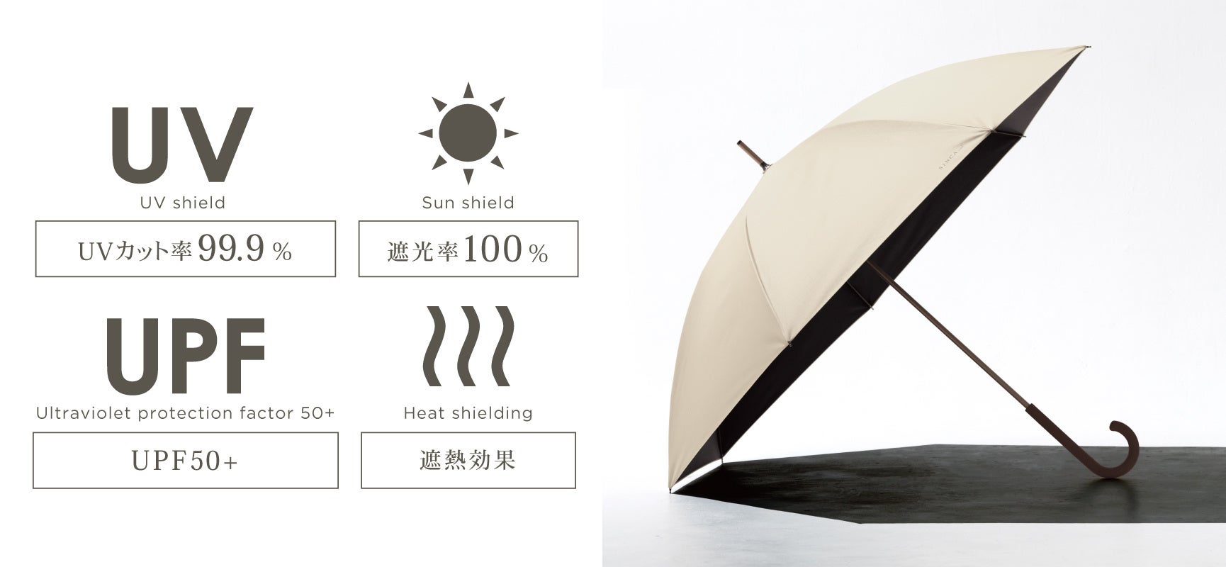 大森商店　リバティ　折りたたみ傘　晴雨兼用 Wpc.から環境配慮型の晴雨兼用傘ブランドが誕生 未来への