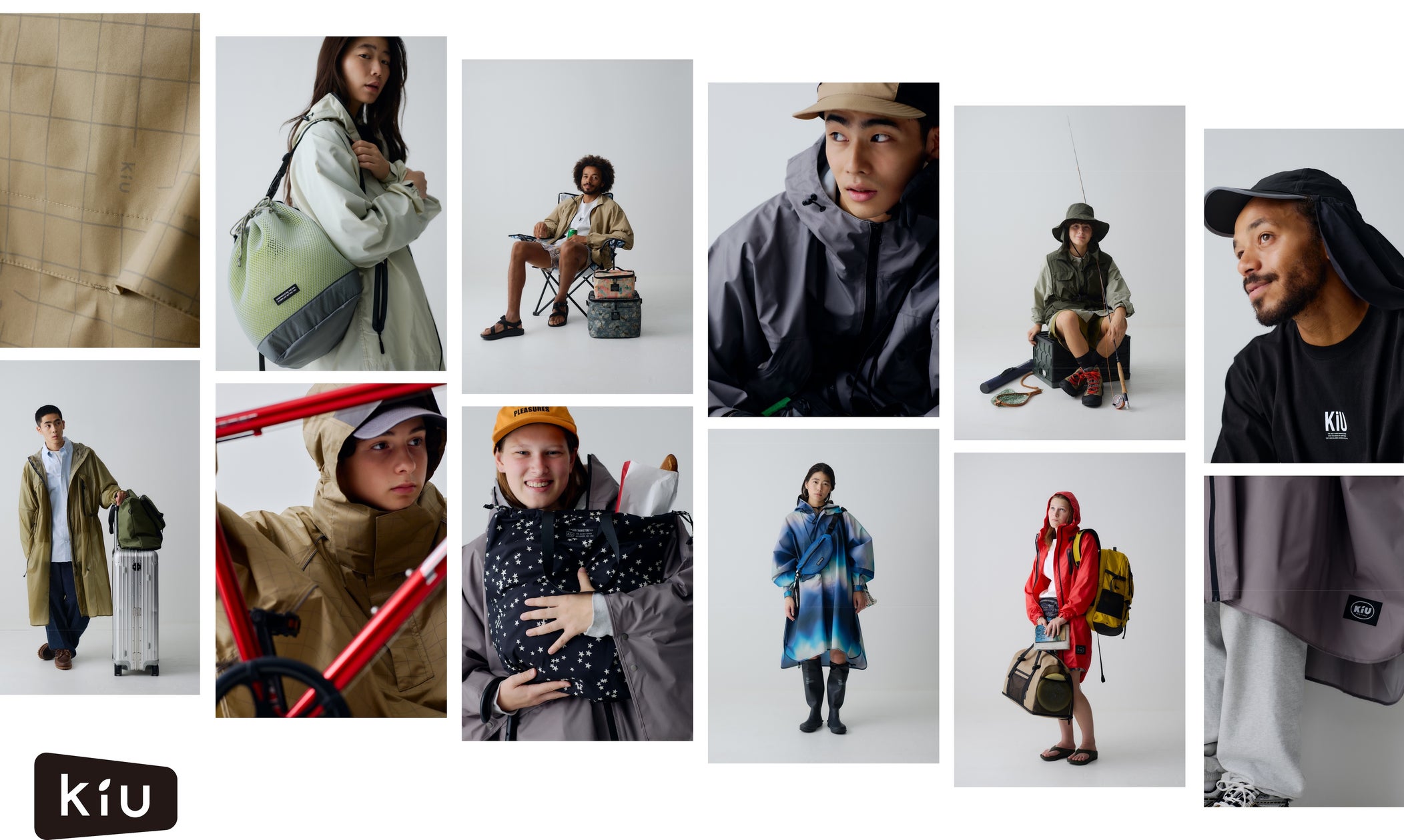 Kiu Elibrary ブランド史上最大のリニューアル!生まれ変わる『KiU』の“挑戦” KiU 2025 Spring & Summer Collection解禁 ...