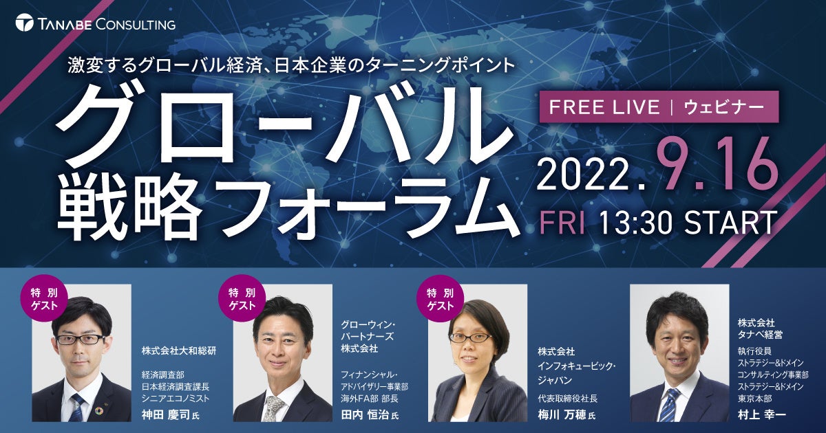 経済格差、急激な円安。グローバル市場における経営テーマ山積の中