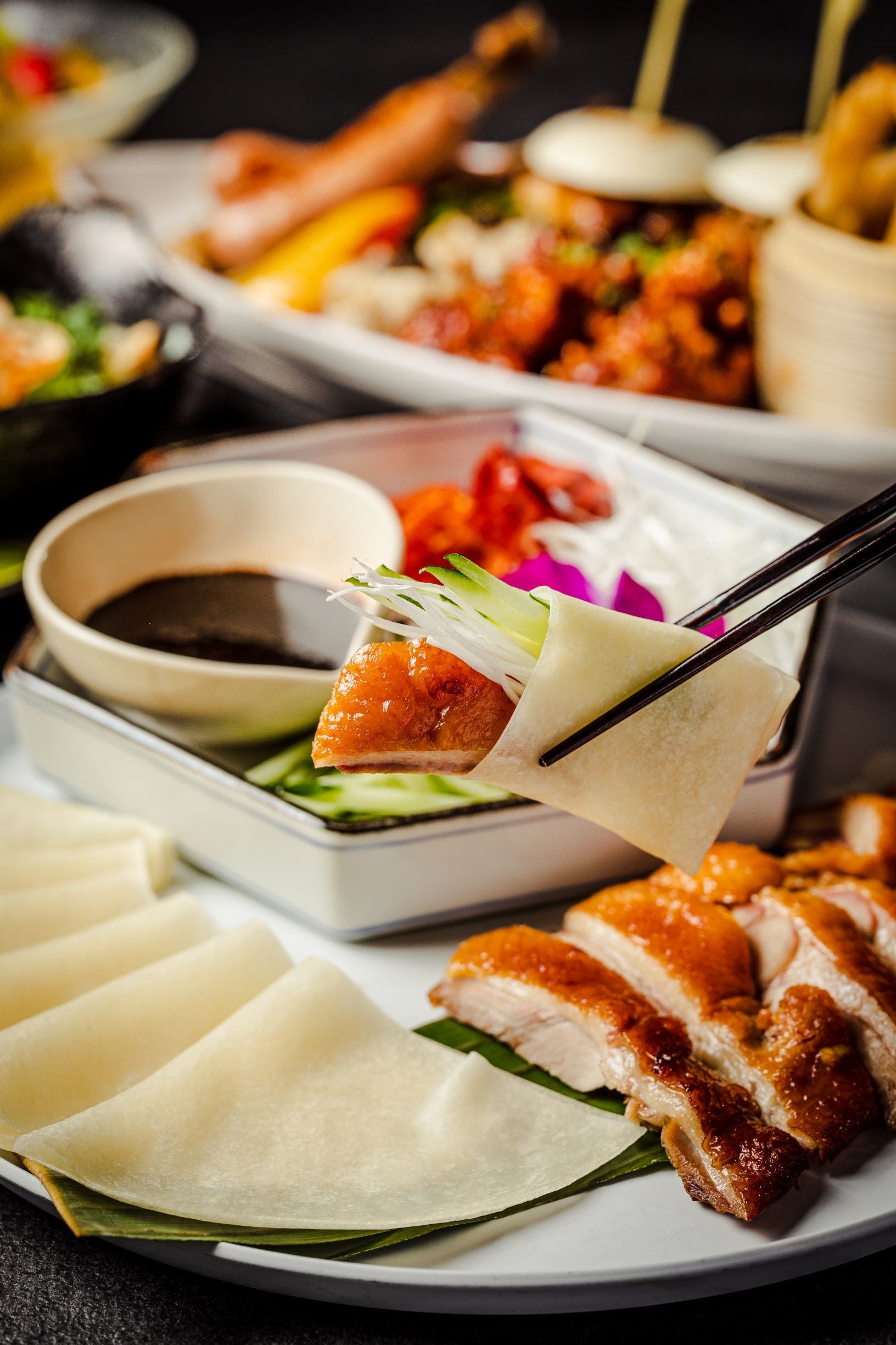 北京ダックもお楽しみいただけます