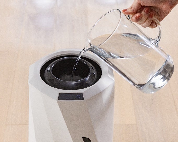 きれいな水”で加湿する 「Airdog moi（エアドッグ モイ）」 販売