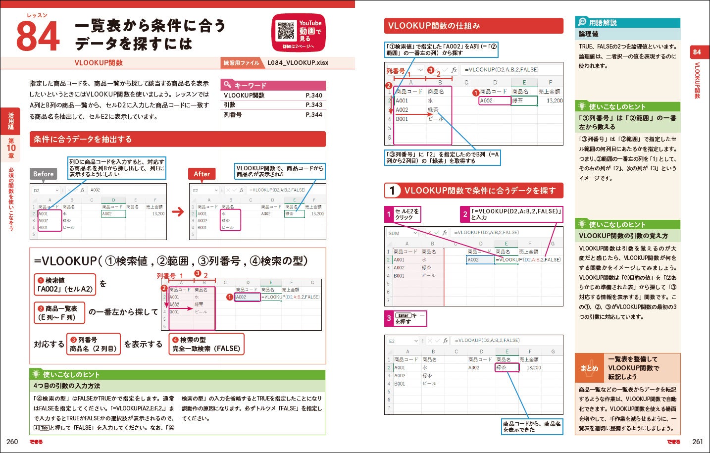 「VLOOKUP関数」の仕組みと使い方を丁寧に解説