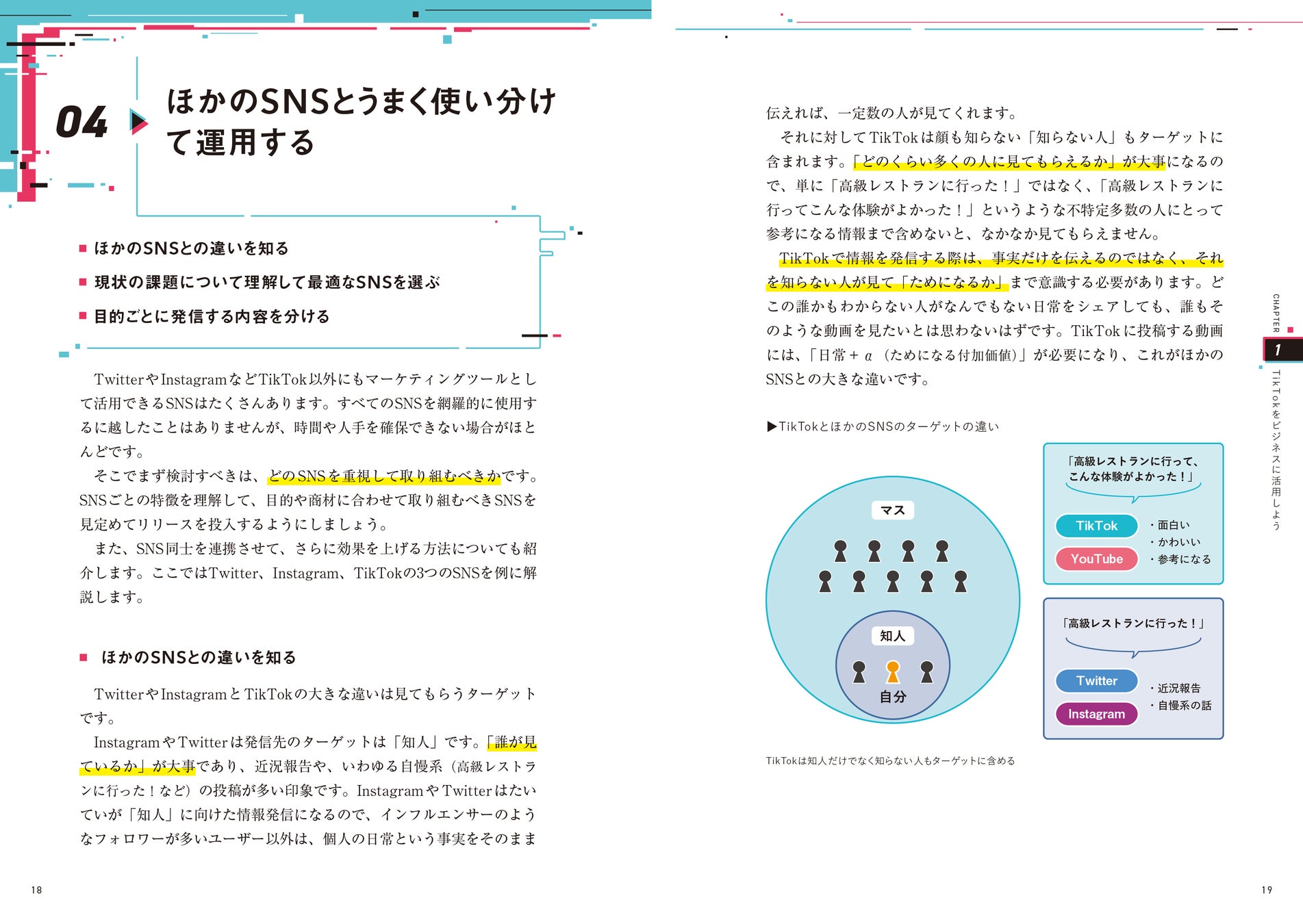 各節のタイトルとその下のポイントを見るだけで、節の内容がざっくりとわかる