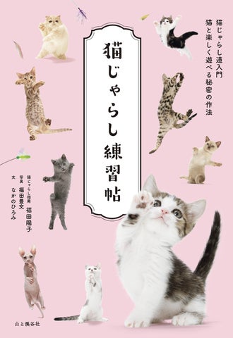 世界初!猫じゃらしのプロが伝授『猫じゃらし練習帖』発売 世界初!猫じゃらしのプロが伝授『猫じゃらし練習帖』発売