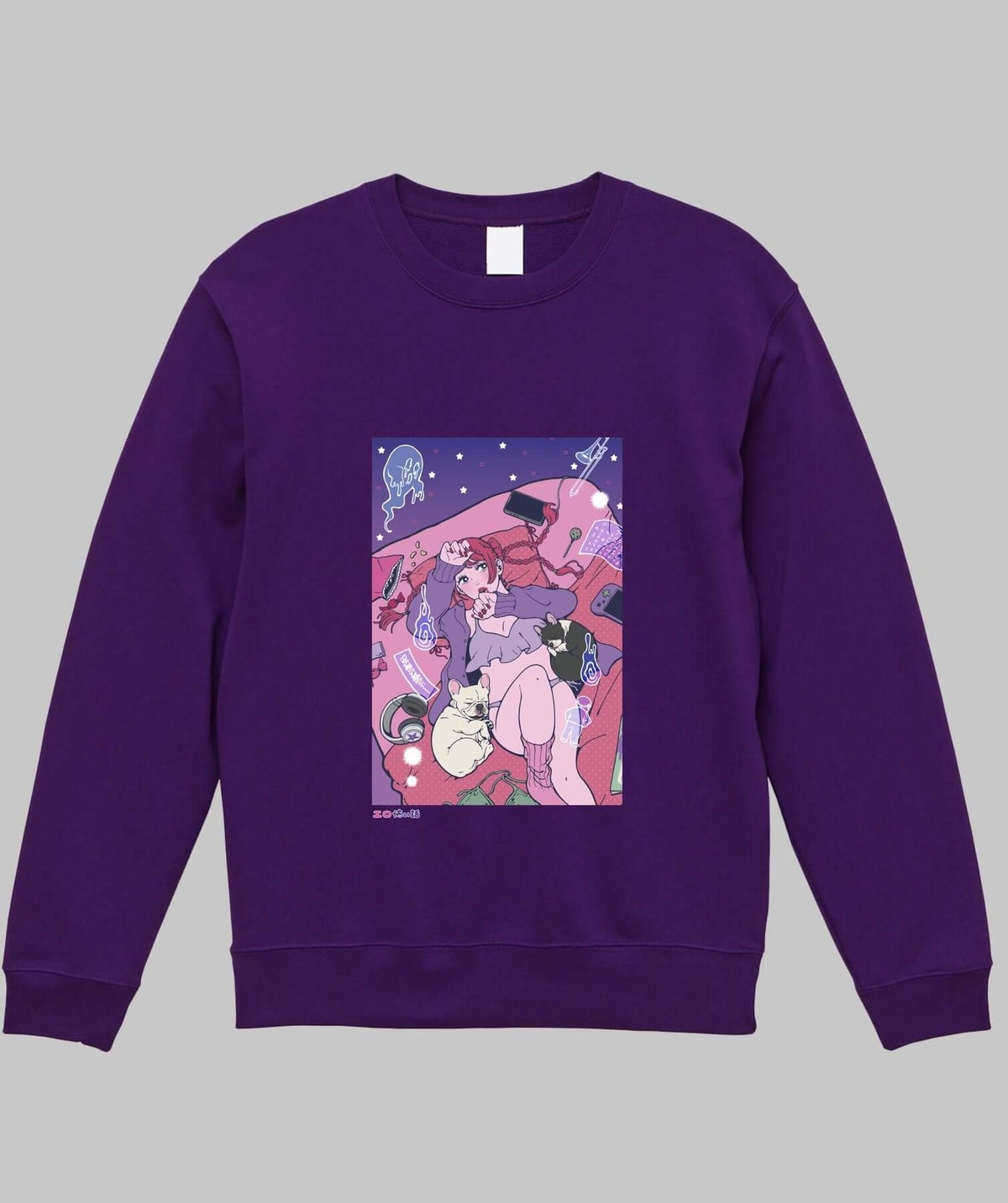 「エロ怖い話」スウェット(purple)