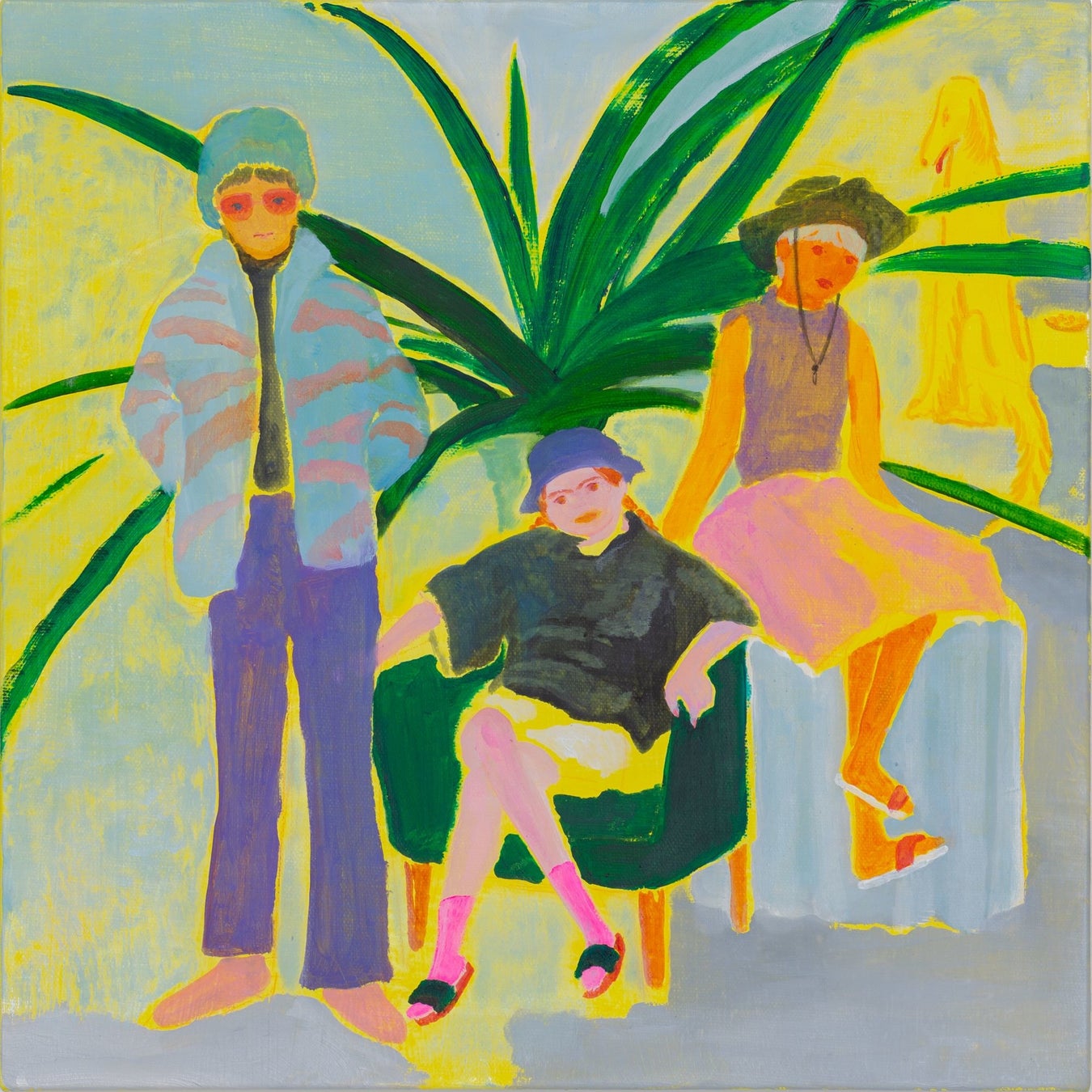 小林みなみ《Three giirls》(2022)/出品作品